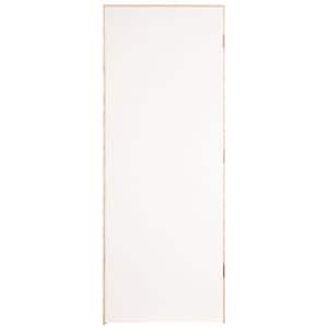 Smooth Flush Hardboard Hollow Core Primed Composite Single Prehung Interior Door with Bore