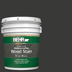 Black in Exterior Wood Stains