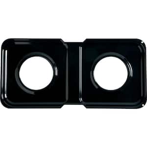 Compatible with most GE and Hotpoint gas ranges with double drip pans