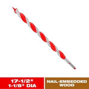 Bit Diameter: 1-1/8 in