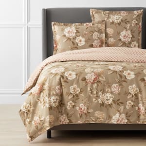 Legends Hotel Blooming Flowers Wrinkle-Free Sateen Duvet Cover