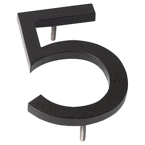 Character: Number 5 in House Numbers