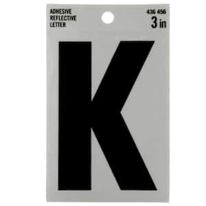 Number/Letter Height (in.): 3 in