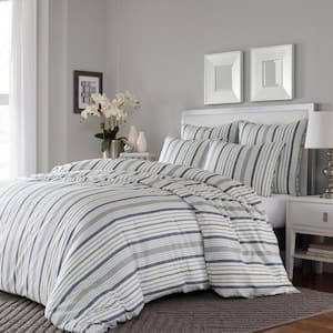 Conrad Striped Cotton Comforter Set