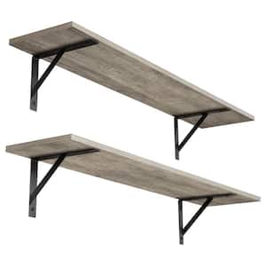Shelf With Brackets