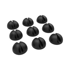 Black in Desk Grommets & Hole Covers