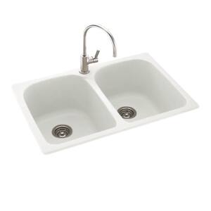 White - Double Bowl - Undermount Kitchen Sinks - Kitchen Sinks - The ...