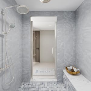 Pivot in Alcove Shower Doors