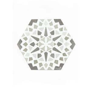 Patterned in Vinyl Tile Flooring