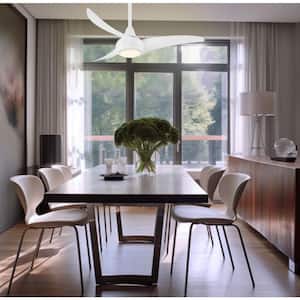 White in Ceiling Fans With Lights