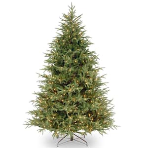 Artificial Tree Size (ft.): 6.5 ft in Pre-Lit Christmas Trees