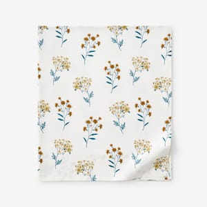 Company Cotton Stem Bouquet Percale Flat Sheet