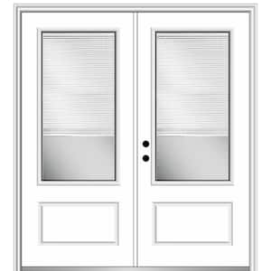 Double Door in Fiberglass Doors With Glass