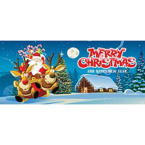 Reindeer in Outdoor Christmas Decorations