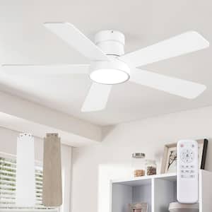 White in Ceiling Fans With Lights