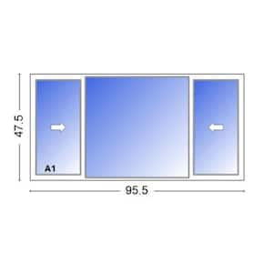 Width (in.) x Height (in.): 95.5 x 47.5