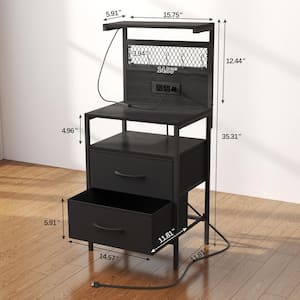 Number of Drawers: 2 drawer