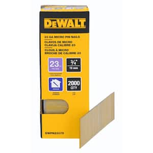 Nail Gauge: 23 gauge