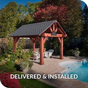 Width (ft) x Depth (ft): 18x18 in Gazebos