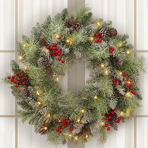 Unlit Christmas Trees