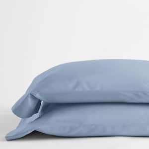 Classic Solid 350-Thread Count Sateen Pillowcase (Set of 2)