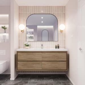 Single Sink in Bathroom Vanities with Tops