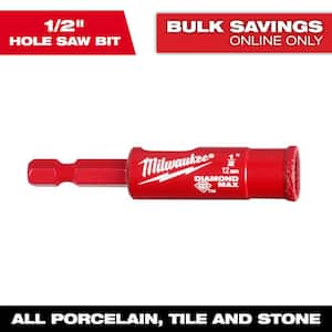 Hole Saw Diameter (in): 1/2"