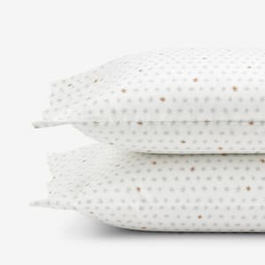 Company Kids Ditsy Stars Organic Cotton Percale Pillowcases (Set of 2)