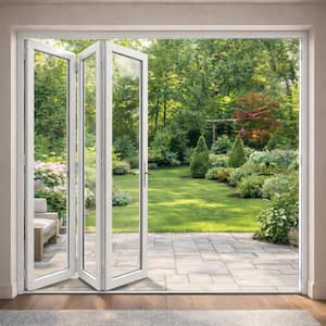 White in Patio Doors