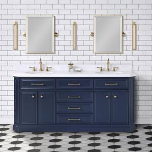 72 Inch Vanities - Blue - Bathroom Vanities - Bath - The Home Depot