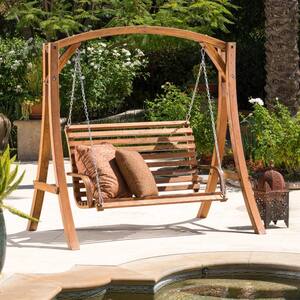 Wood - Patio Swings - Patio Chairs - The Home Depot