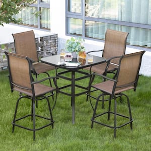 Number of Pieces: 5-Piece in Patio Dining Sets