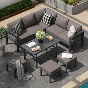 Number of Pieces: 7-Piece in Patio Furniture