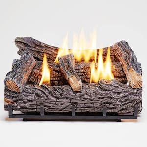 Duluth Forge in Ventless Gas Fireplace Logs