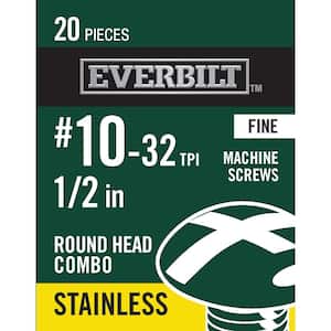 Screw Length: 1/2 in