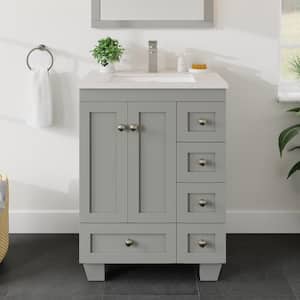 Popular Vanity Widths: 24 Inch Vanities in Bathroom Vanities with Tops