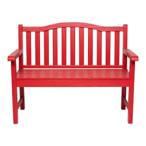 Red in Outdoor Benches