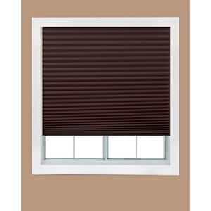 Chocolate Brown Paper Pleated Shade (4-Pack)