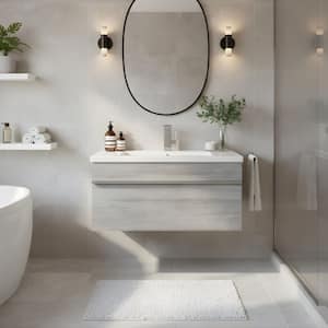 Light in Bathroom Vanities with Tops