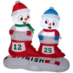Snowman in Christmas Inflatables