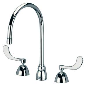 Chrome in Widespread Bathroom Faucets