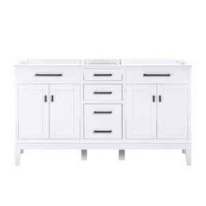 Popular Vanity Widths: 60 Inch Vanities in Bathroom Vanities without Tops