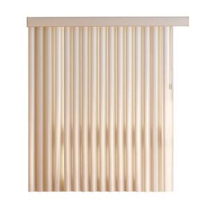 Crown 4.5 in. S-Shaped PVC Vertical Blind