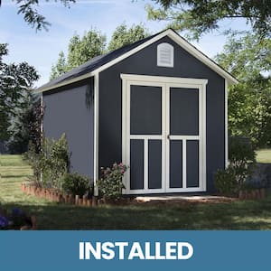 10 x 10 - With Floor - Wood Sheds - The Home Depot