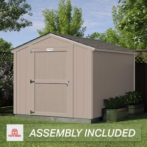 Approximate Width x Depth (ft): 8 x 10 in Installed Sheds
