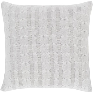 Okeanos Solid Polyester Throw Pillow