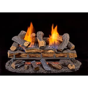 Propane in Ventless Gas Fireplace Logs
