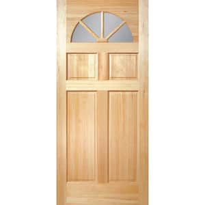 Back in Wood Doors With Glass
