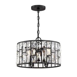 Black - Crystal - Chandeliers - Lighting - The Home Depot