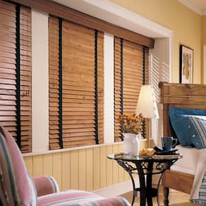 Motorized in Wood Blinds